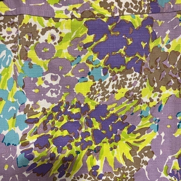 Gorgeous Floral Lilac and Green Talbots Skirt 6 - Picture 6 of 7
